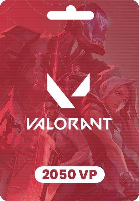 Valorant Gift Card 2050 VP TR