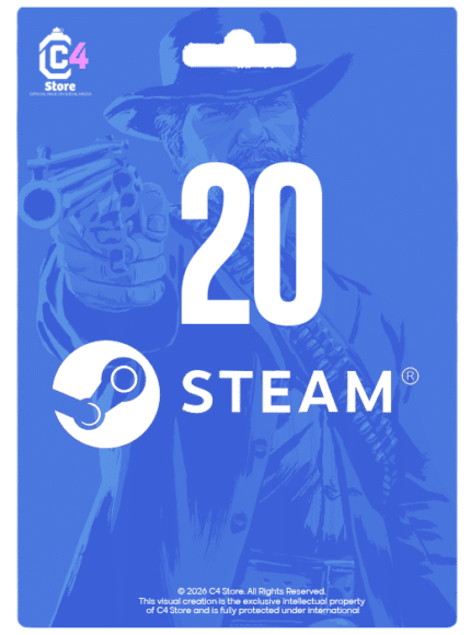 $20 Steam Wallet Code